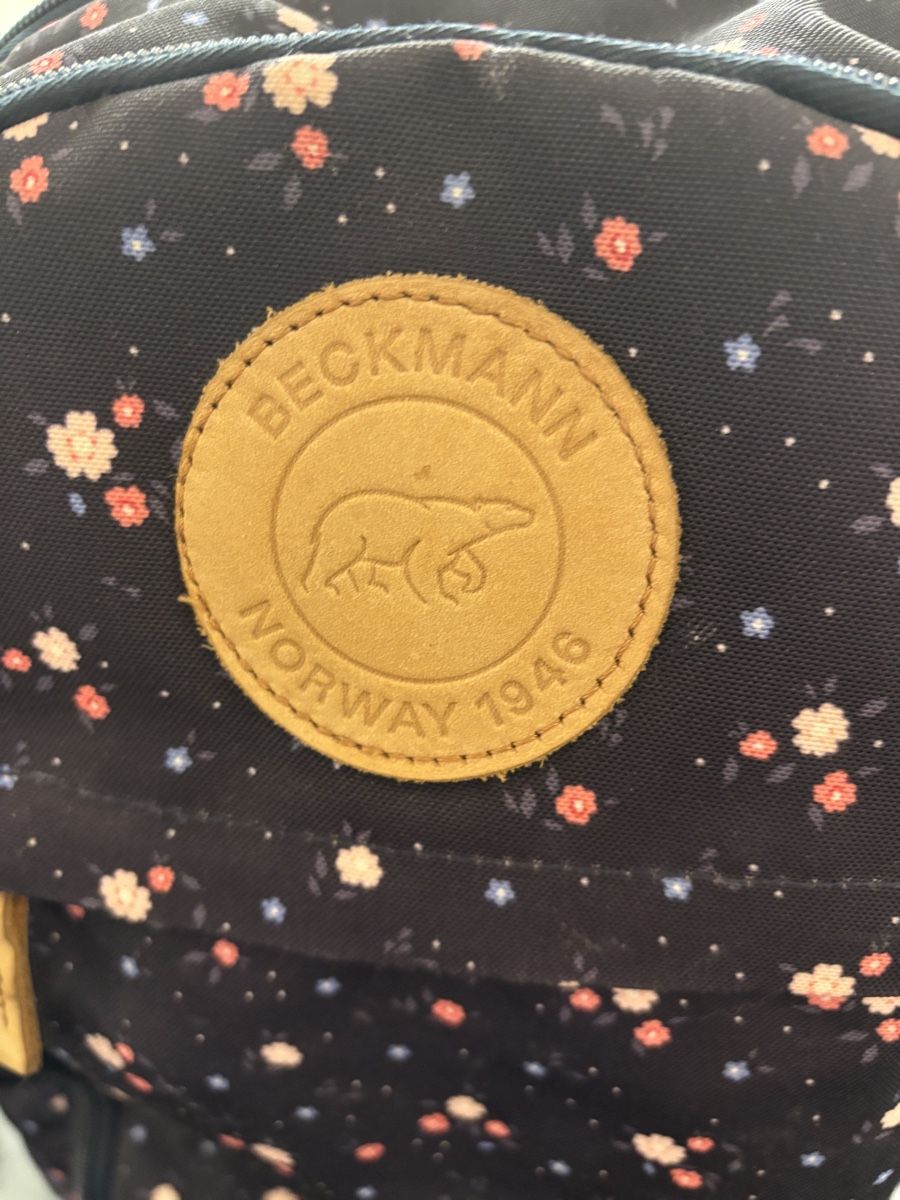 Borse & Zaini: Beckmann Rucksack Blumenprint – Usato da Büren an der Aare venduto da Nikito2001 1