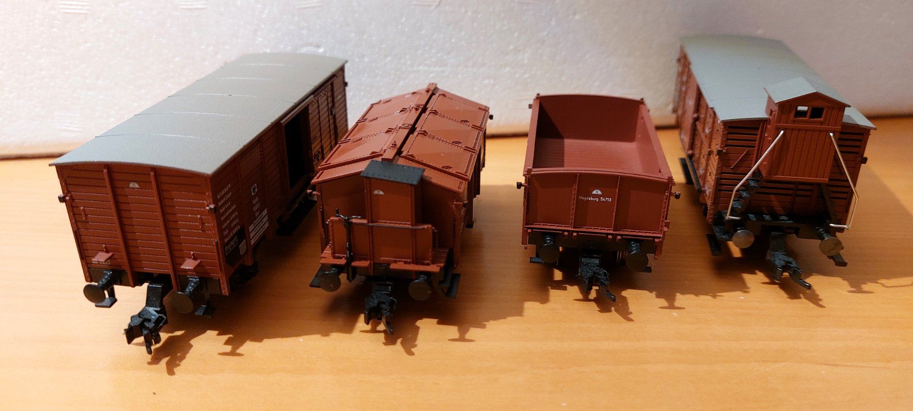 Fleischmann Modelleisenbahnen: Fleischmann 4883 - Dampfzug mit C4 der K.P.E.V. – Neu (gemäss Beschreibung) aus Rotkreuz von MOBAHN-1zu87 7