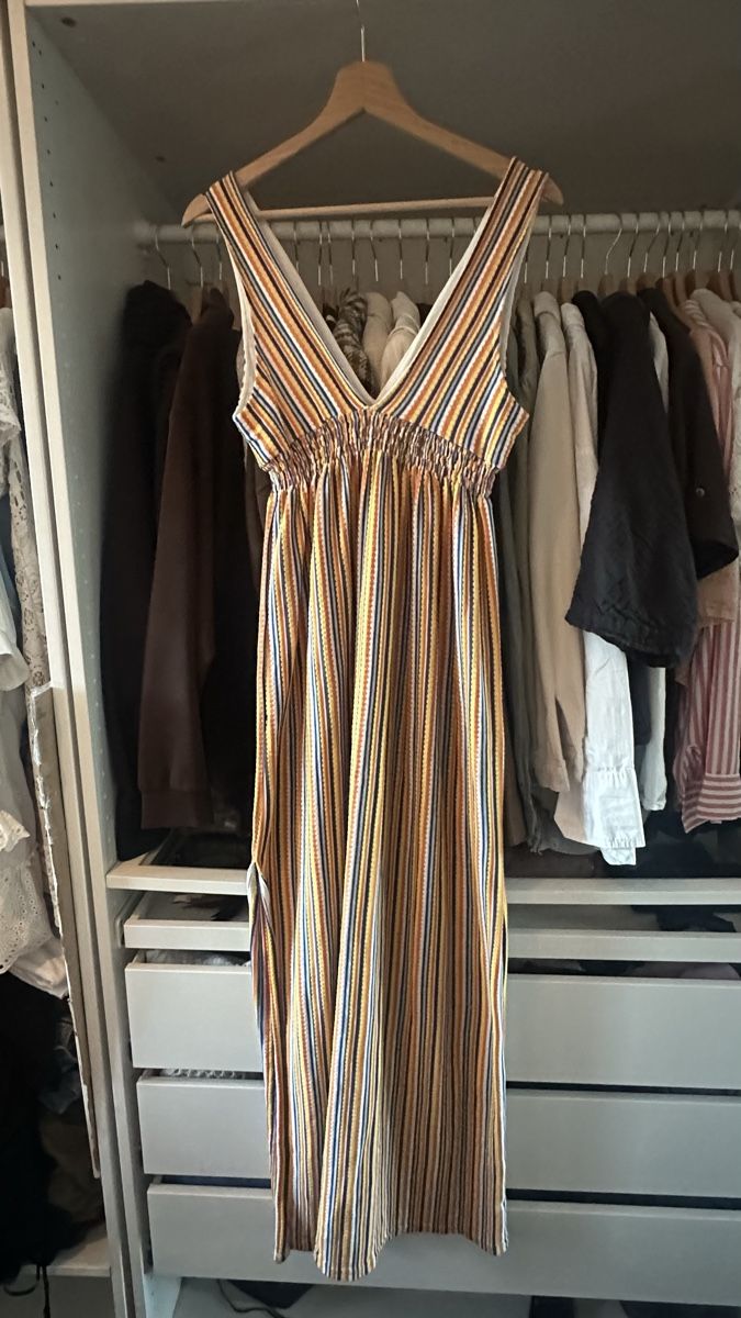 Vestiti: Even&Odd Maxikleid gestreift Gr. M Sommerkleid – Usato da Winterthur venduto da whatdreamz 3