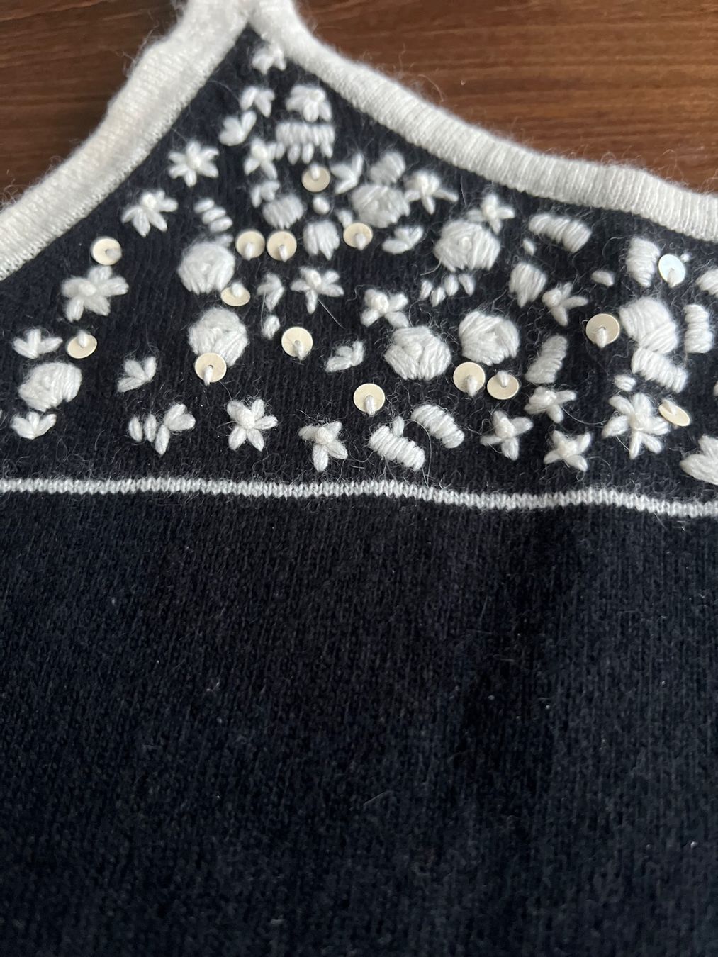 Tops: Schuhmacher Woll Top, schwarz - Gr. L – D'occasion à Ebmatingen par Mistelu 2