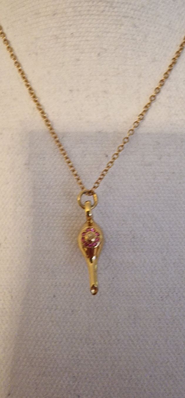Ketten: Art Deco Gold Kette mit Anhänger – Neu (gemäss Beschreibung) aus St. Gallen von mania03 1