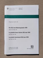 Reglement Schweizer Armee 'Raketenpistole 1978'