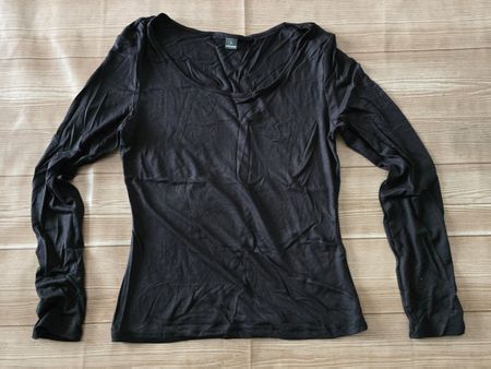 Damen Langarmshirt - L- Longsleeve aus Viscose 4️⃣