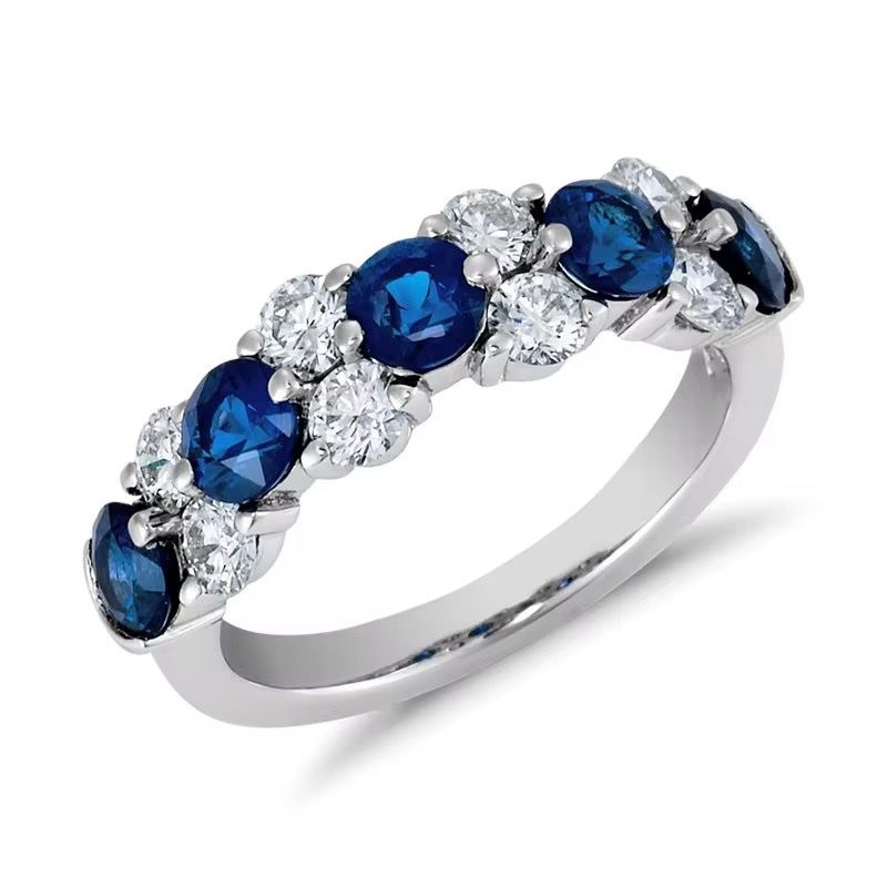 Anelli: Bague Bleu Prisme – Nuovo e nell'imballaggio originale da St-Maurice venduto da Sandrinette123 3