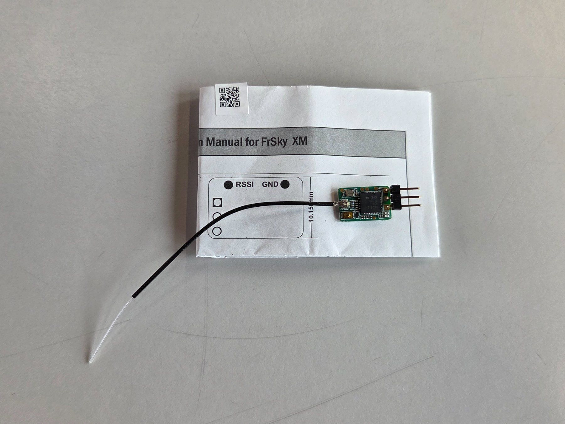 Receiver: FrSky XM 2.4GHz Empfänger ACCST – Gebraucht aus Rotkreuz von vabu33