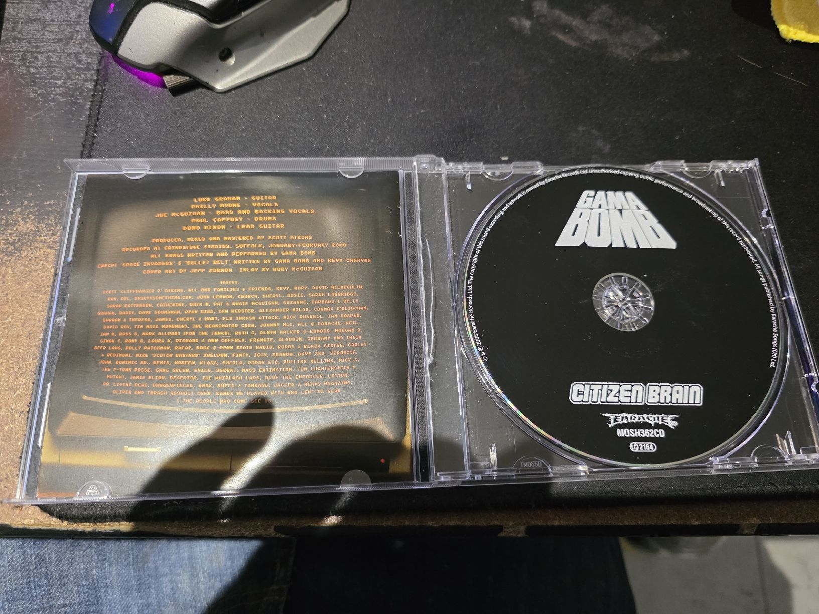 CD: Gambomb, Citizen Brain – Usato da bennwil venduto da methorn01 1