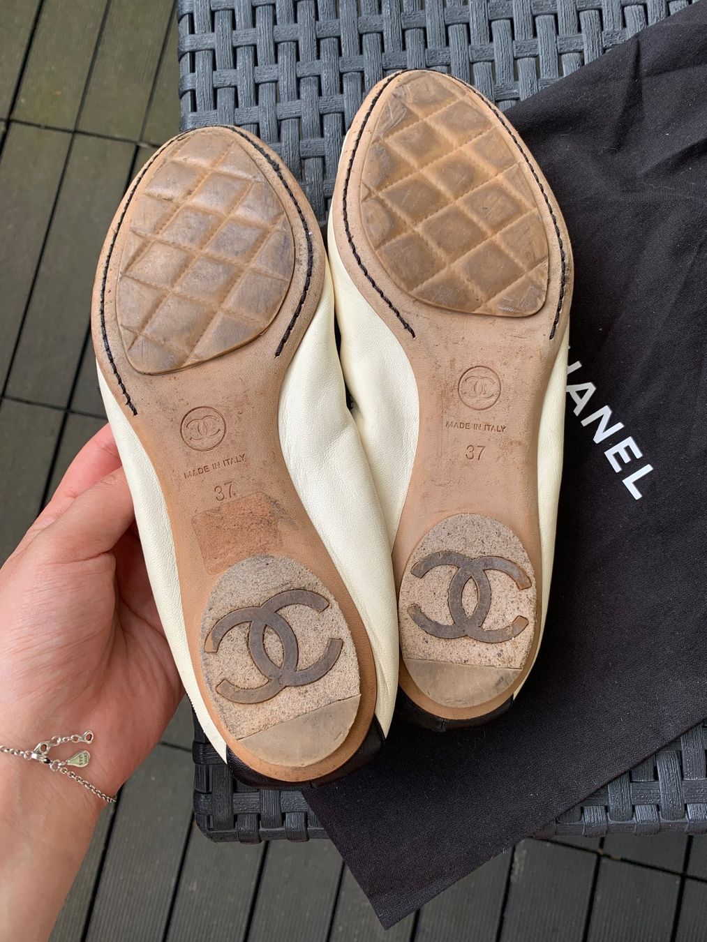 Chanel Scarpe da donna: Chanel Leder ballerinas ballerina – Usato da Zell LU venduto da AliAli24 3