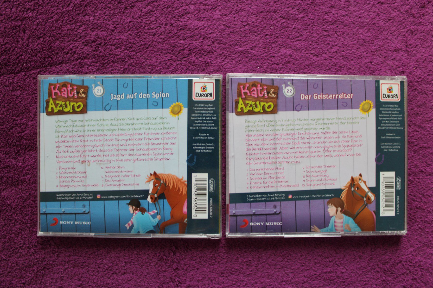 CDs: 6 - Kati & Azuro - Hörspiel - CD´s – Gebraucht aus Müllheim Dorf von Seeeule01 4