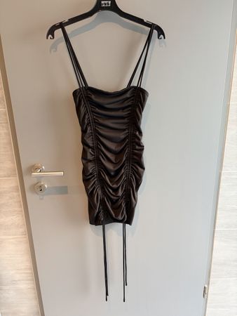 Robe femme Missue noire froncée taille S