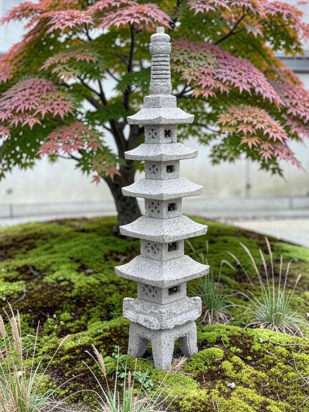 Skulpturen & Statuen: Granit Pagode Chinesische Steinpagode Gartendeko Feng Shui – Gebraucht aus Hilpoltstein von TOMTAO88 3