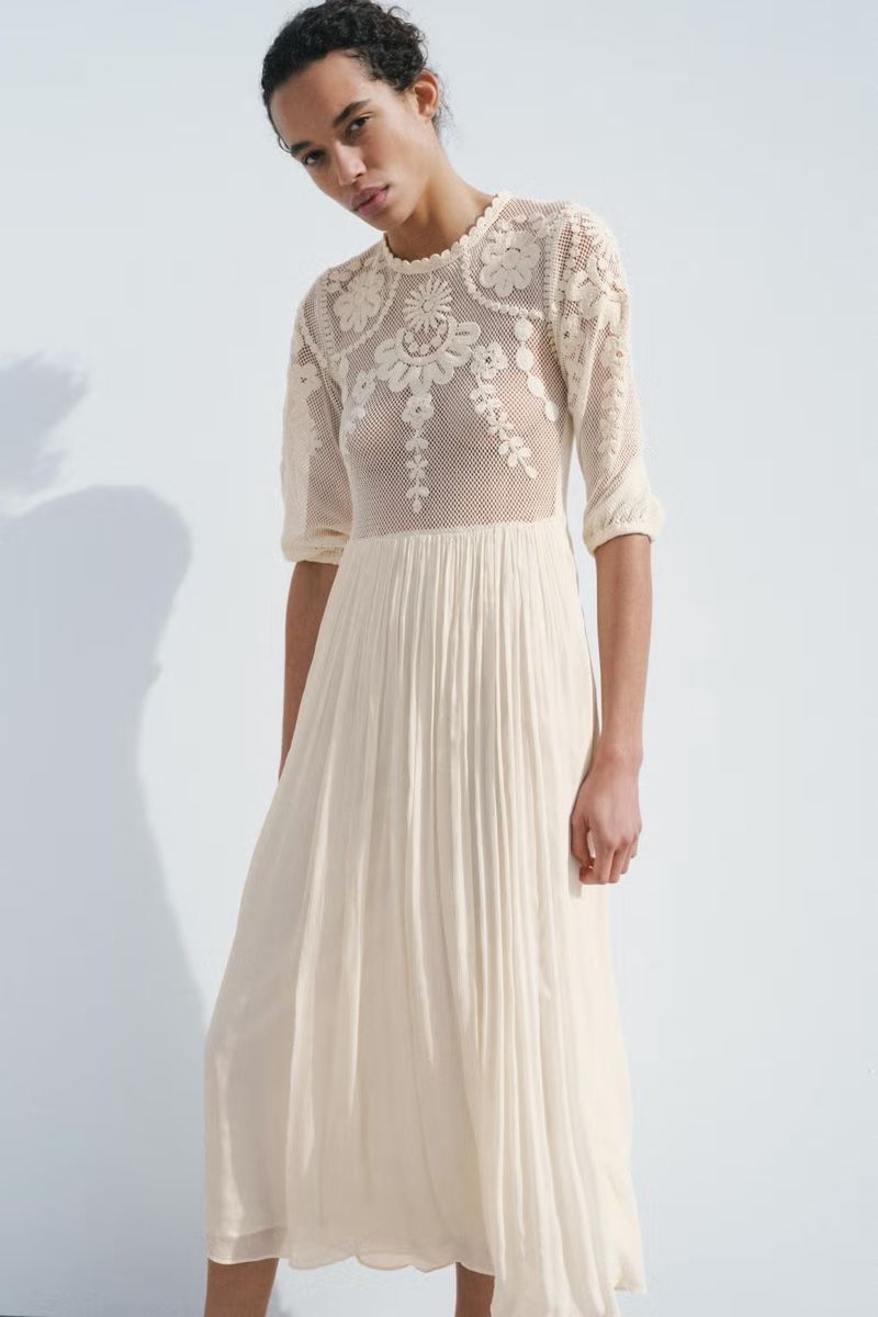 Zara Vestiti: Zara Kleid mit Spitze - Gr. M – Nuovo (secondo la descrizione) da Brugg AG venduto da Elle_1