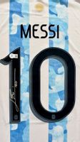 Lionel Messi Autogramm Argentinien Trikot Beckett