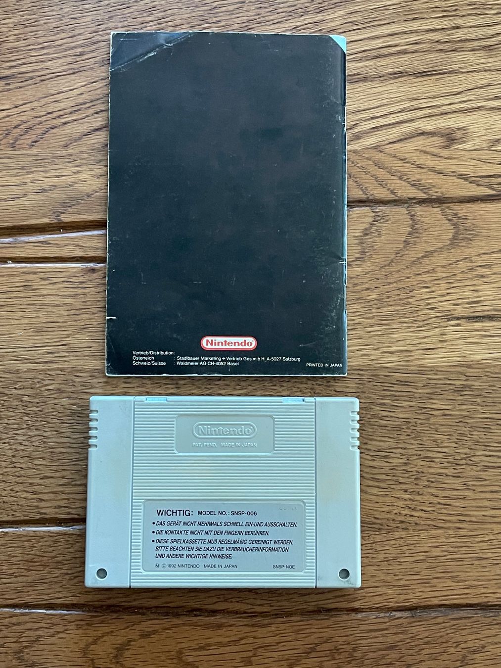 Nintendo Giochi: Super Mario World SNES mit Anleitung – Usato da Zuerich venduto da Dorsi 1