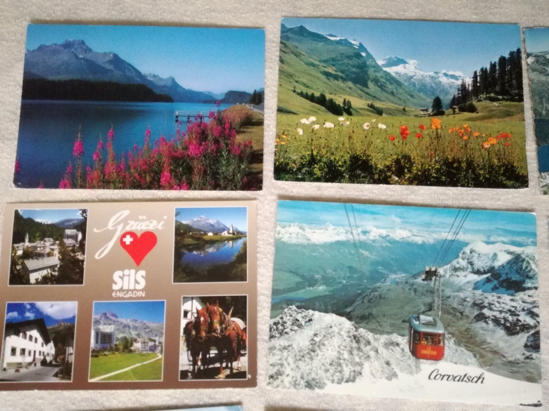 Cartoline postali: 16 AK Oberengadin – Usato da Zürich venduto da tol_b7c7 1