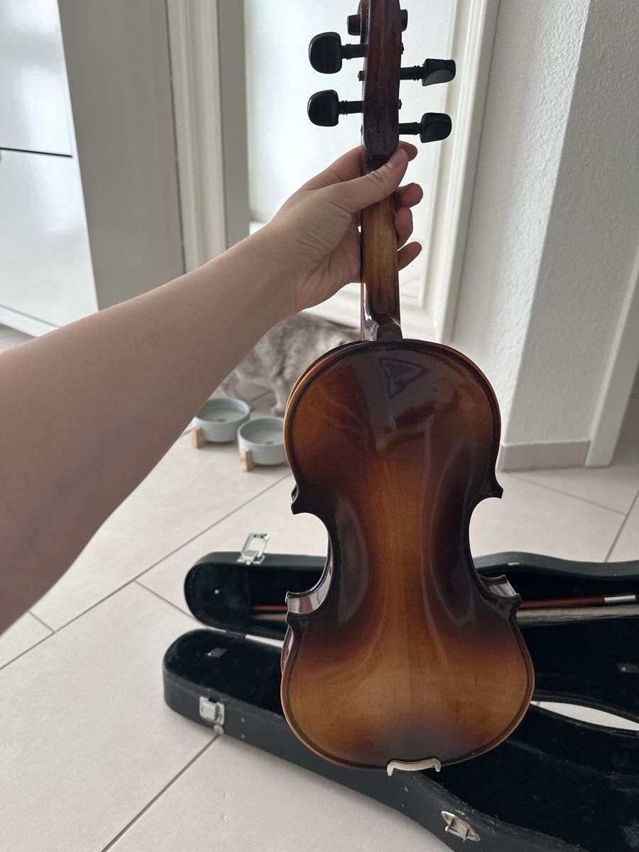 Strumenti musicali: Kinder Violine mit Koffer und Bogen DEFEKT – Difettoso da Liestal venduto da Busra99 2