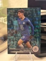 2022 Stadium Club Chrome UEFA UCC Aqua Wave Kai Havertz