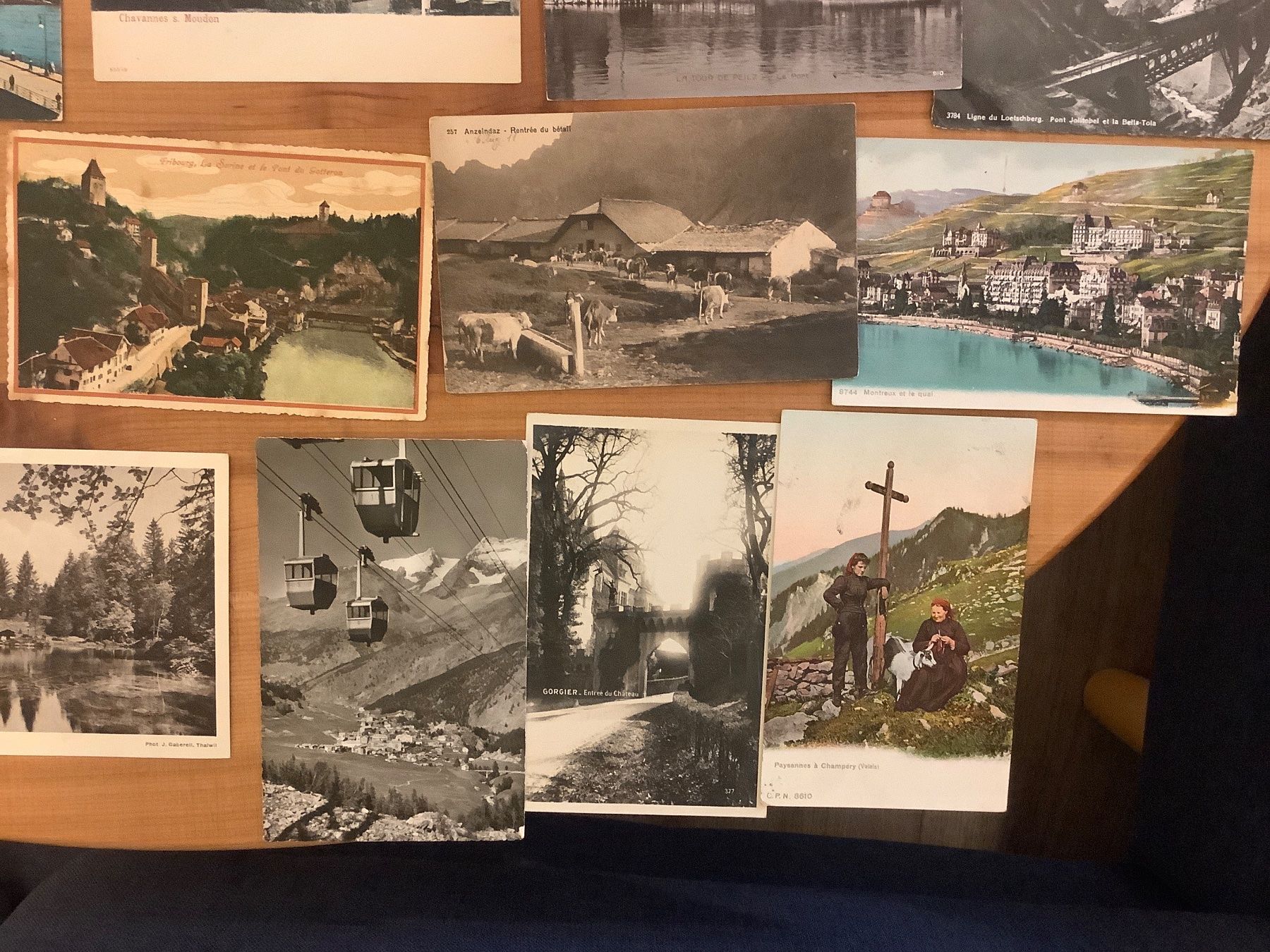 Cartoline postali: 23 gelaufene Ansichtskarten Westschweiz ab 1906 – Usato da St. Gallen venduto da herbrig2 4