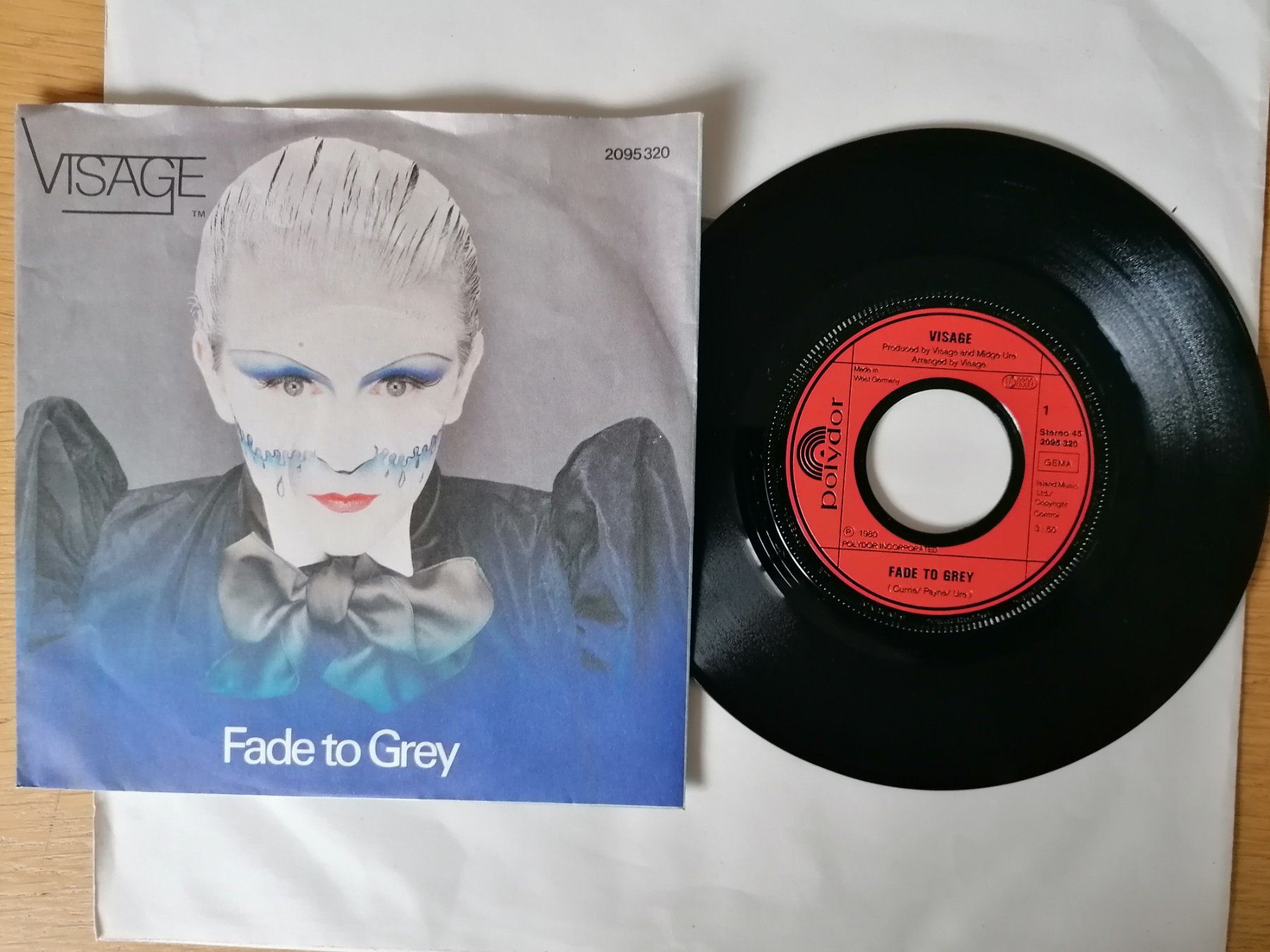 Dischi in vinile: Visage -- Fade to Grey – Usato da Beinwil am See venduto da Funkthesizer