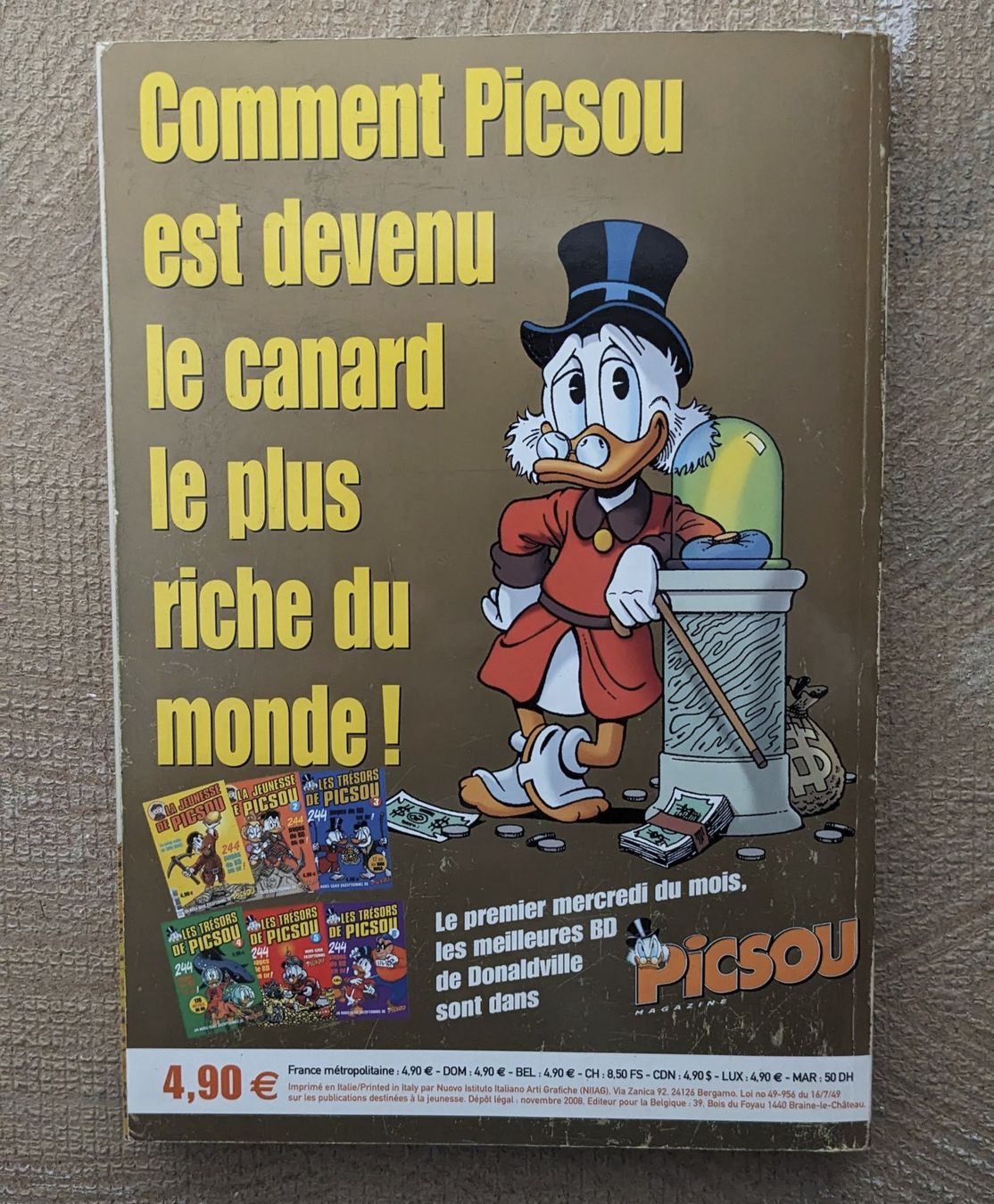 Fumetti: Les Trésors de Picsou 7 – Usato da Orsieres venduto da IndianaJones50a 1