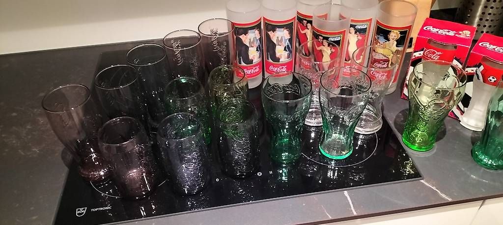 Bicchieri: Coca Cola Gläser 24 Stück – Usato da Steinach venduto da Tsgweh 2
