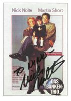 NICK NOLTE (1941) Autogramm auf "Cinema" Posterkarte