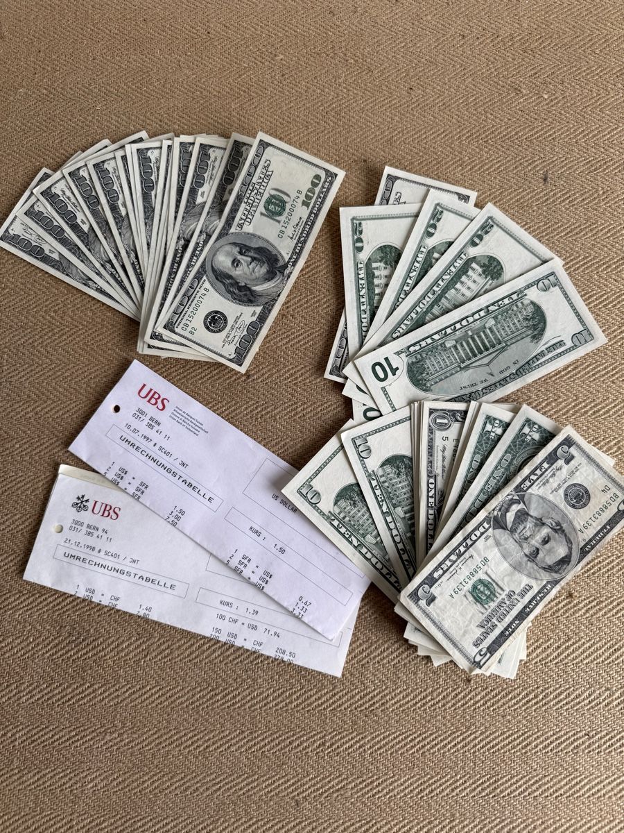 Banknoten: USA 1846 US Dollar Dollars – Gebraucht aus Konolfingen von petzipetz