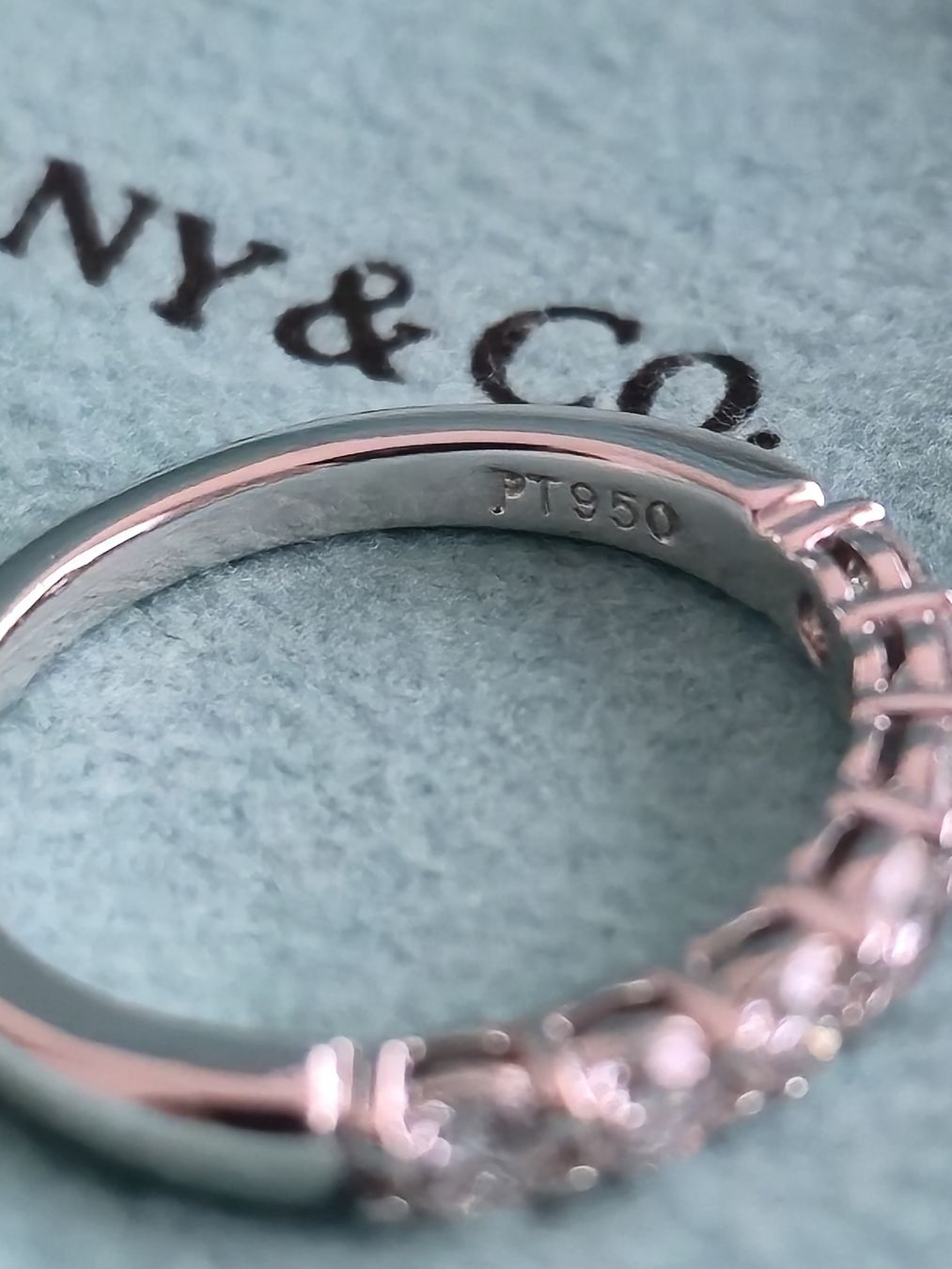 Tiffany & Co. Ringe: Tiffany platin mit diananten – Gebraucht aus S. Antonino von paoloc1842 4