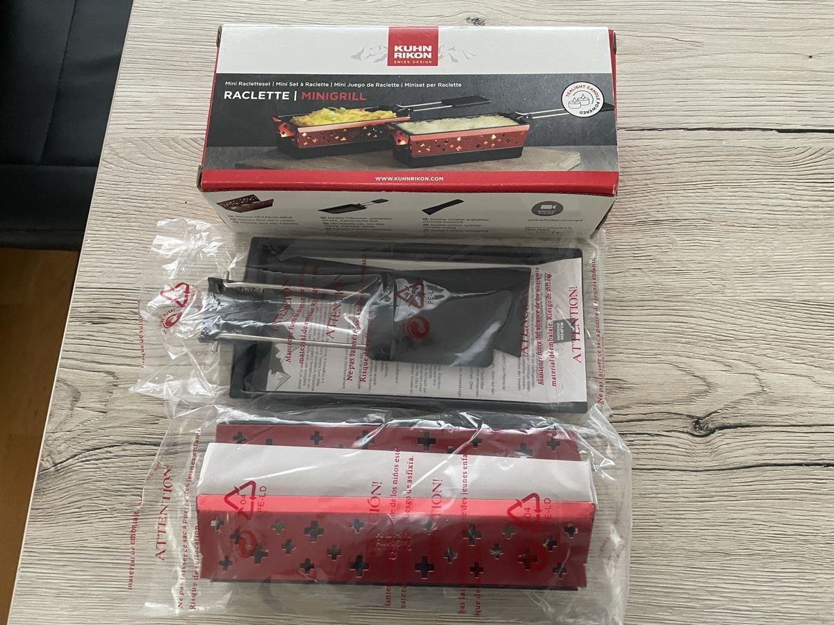 Kuhn Elettrodomestici da cucina: Kuhn Rikon Mini Raclette-Set, Neu & OVP – Usato da Oberwil BL venduto da Petermib 2