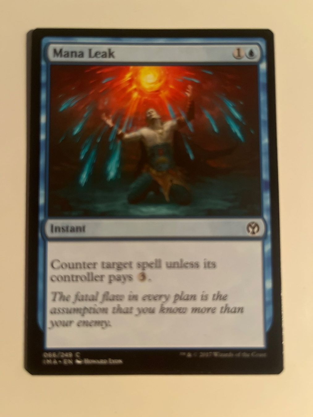 Magic The Gathering Sammelbilder & Trading cards: 1 x Mana Leak - Magic: The Gathering - MtG – Gebraucht aus Kriens von Shadi1980