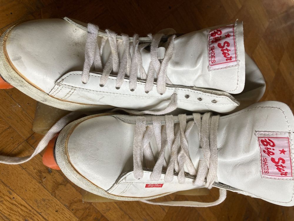 Patins à Roulettes Vintage Taille 4.5 Avec Boîte - Neufs, Marque Avec Boîte Rétro