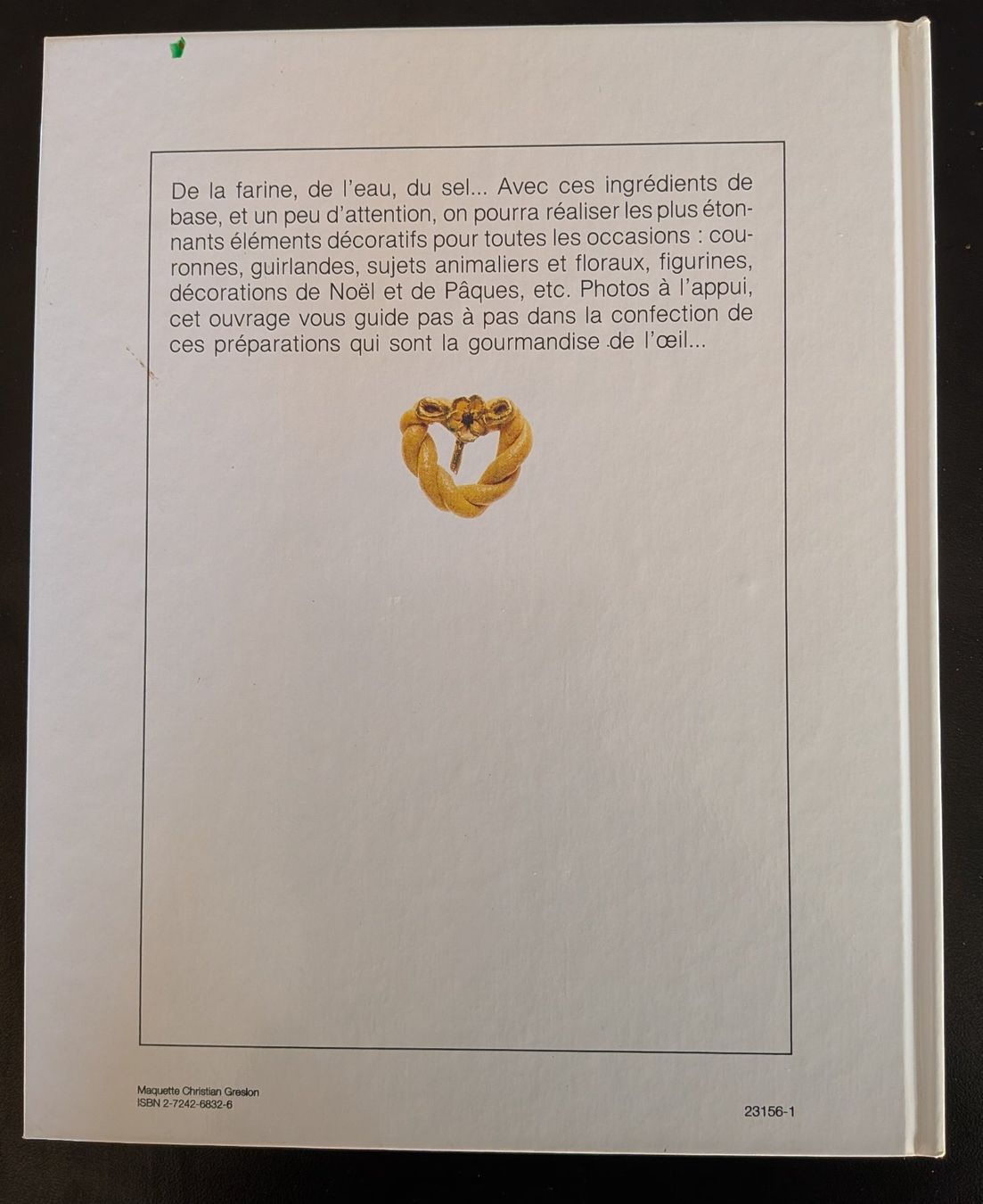 Libri: La pâte à sel – Usato da Villariaz venduto da Mariejoconde 2