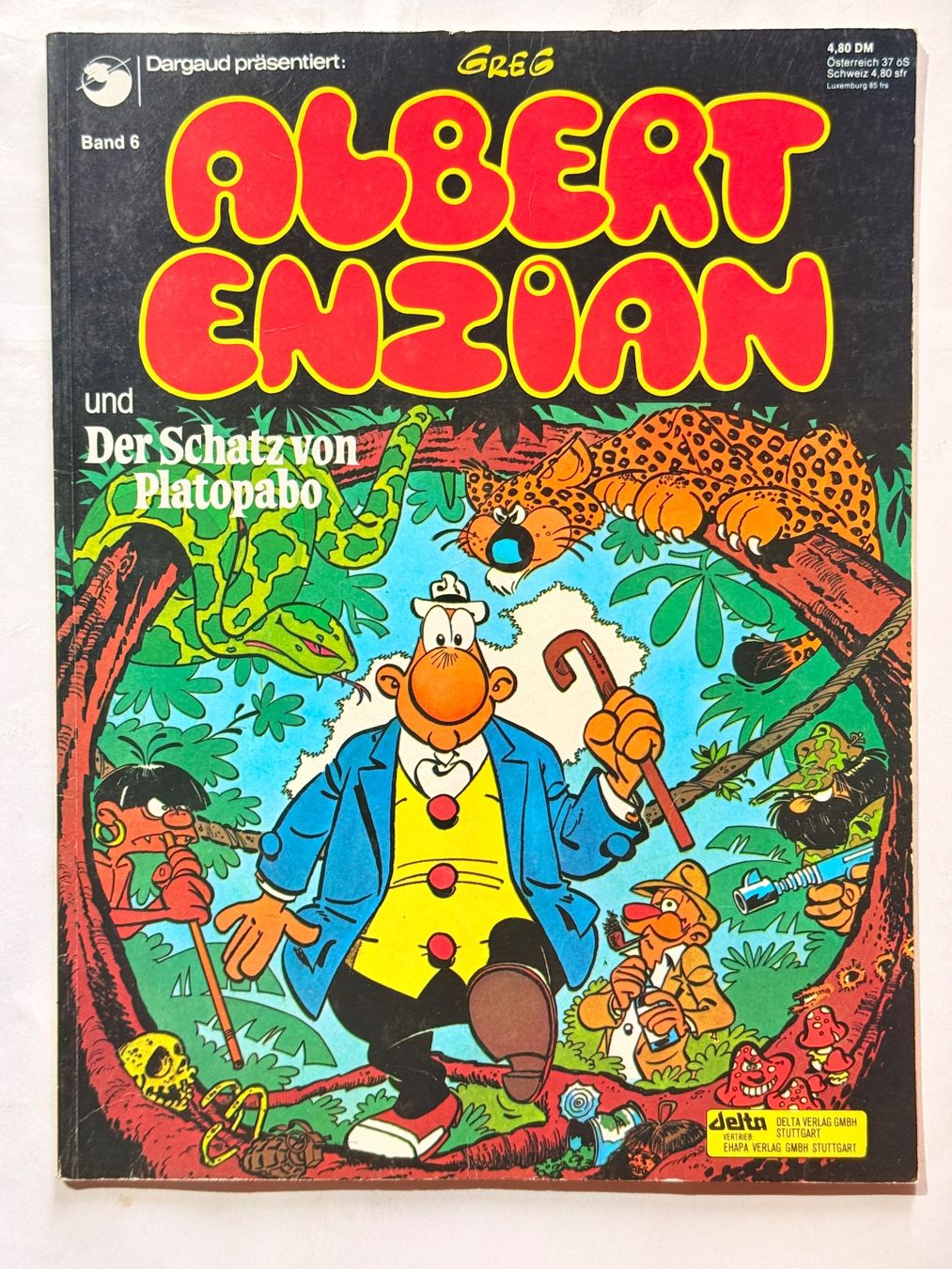 Comics: Albert Enzian: Der Schatz von Platopabo, Comic, 1981 – Gebraucht aus Zuerich von SonderArt-Wertgut