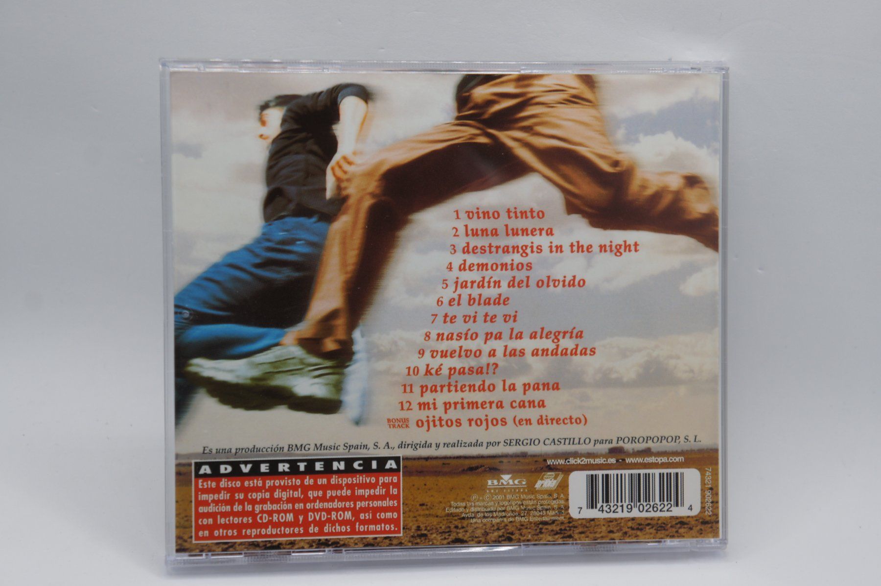 CD: CD Estopa – Destrangis – Usato da Ernetschwil venduto da luisvonerni 1