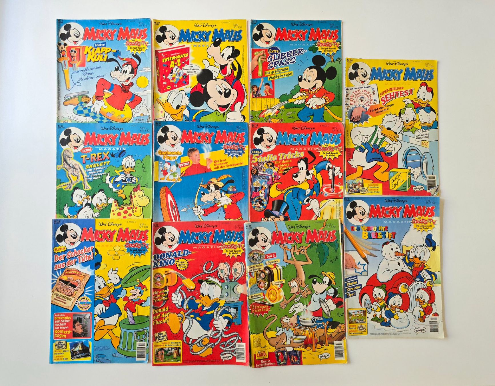 BD: Micky Maus Hefte 1996 – D'occasion à Dättlikon par Wundertuete_