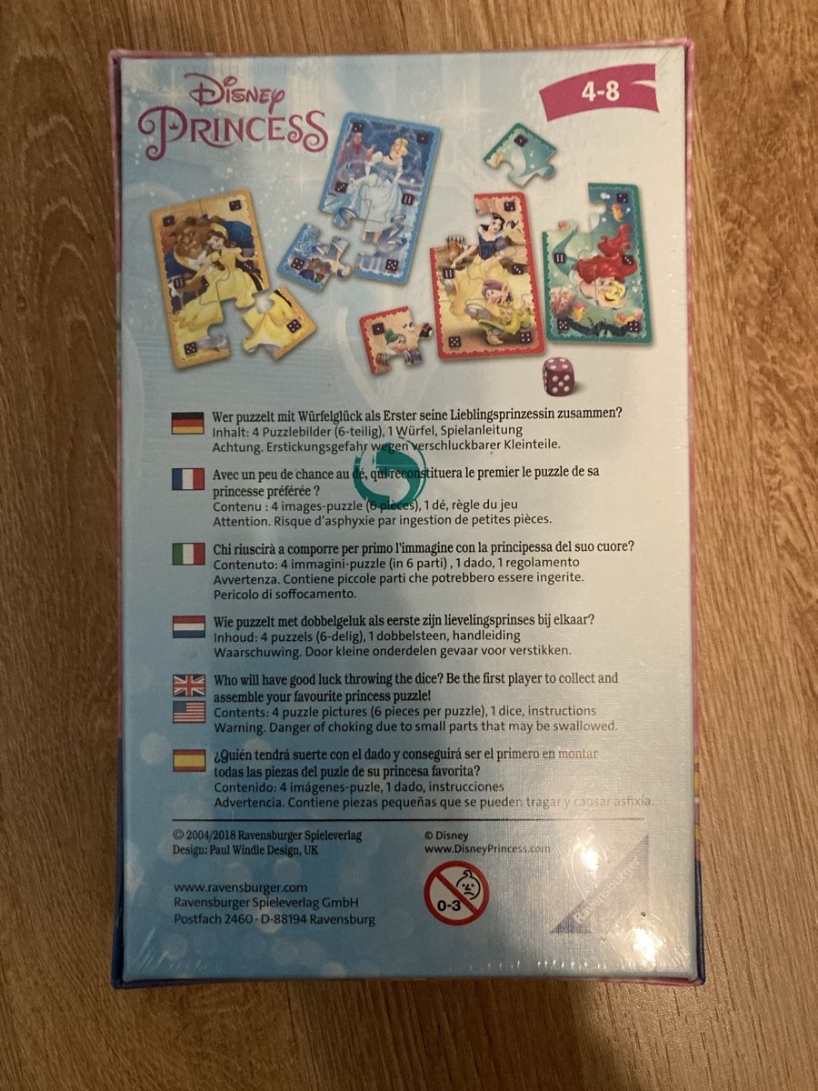 Giochi: Prinzessin Würfelpuzzle – Nuovo e nell'imballaggio originale da Emmenbrücke venduto da JJ_89 1
