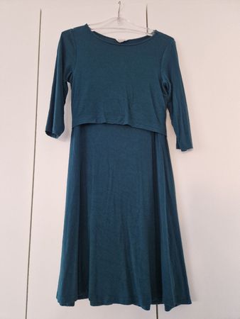 Seraphine Umstandskleid/Stillkleid, Grösse 36 / Petrol