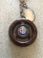 ALFA ROMÉO Porte clé anneau et médaille Argent 800