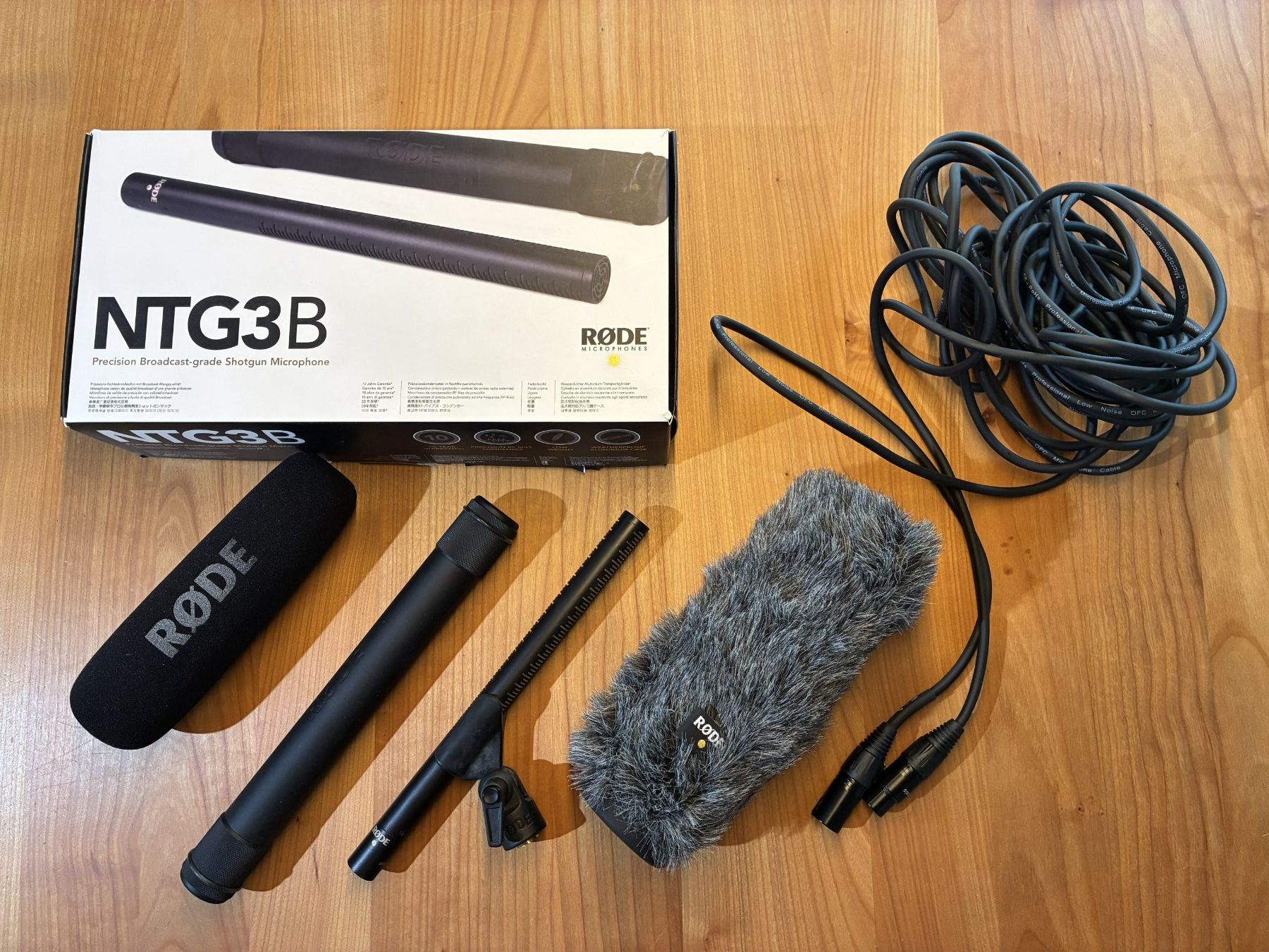 Røde Mikrofone: High-end Mikro Rode NTG3B mit Windschutz und Kabel – Gebraucht aus Wetzikon ZH von jea_q5cg