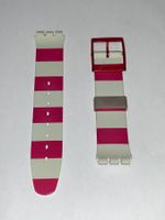 SWATCH*CHRONO*ASCR100*NAVY BERRY *NEU*1991*ARMBAND*17mm*RAR