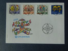 2008 Pro Juventute FDC mit ET-Voll