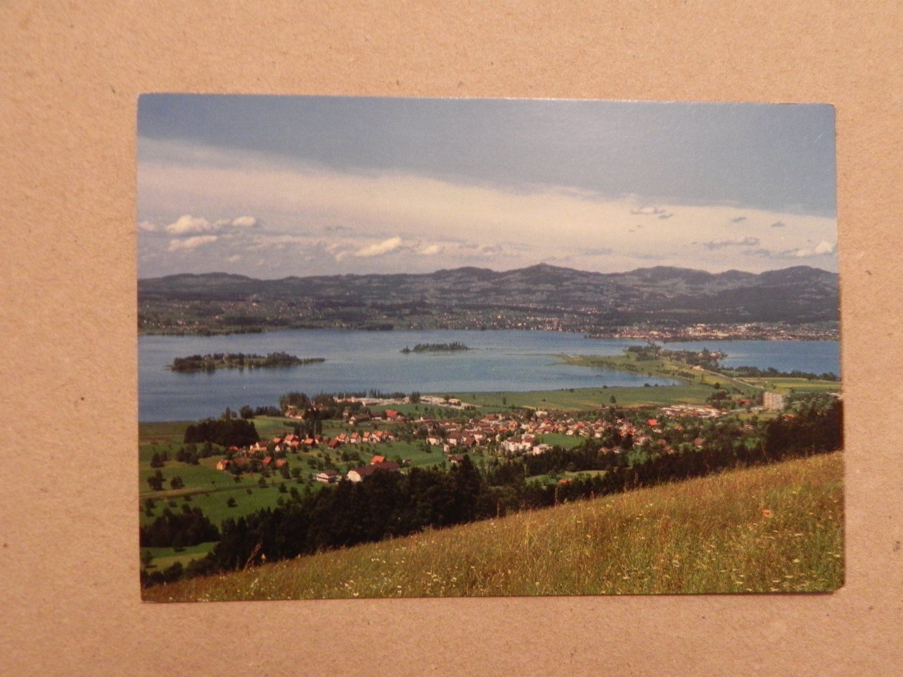 Cartoline postali: Ansichtskarte Pfäffikon SZ um 1975 – Usato da Siebnen venduto da krimsie