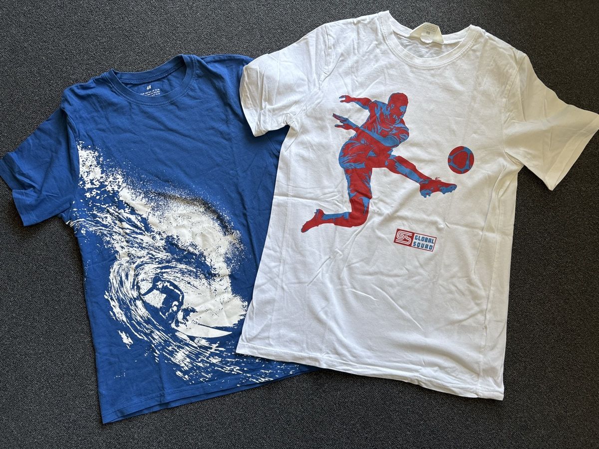 H&M Camicie, T-shirt & Polo: 2 T-Shirts gr.158-170 – Usato da Cumpadials venduto da luc7373