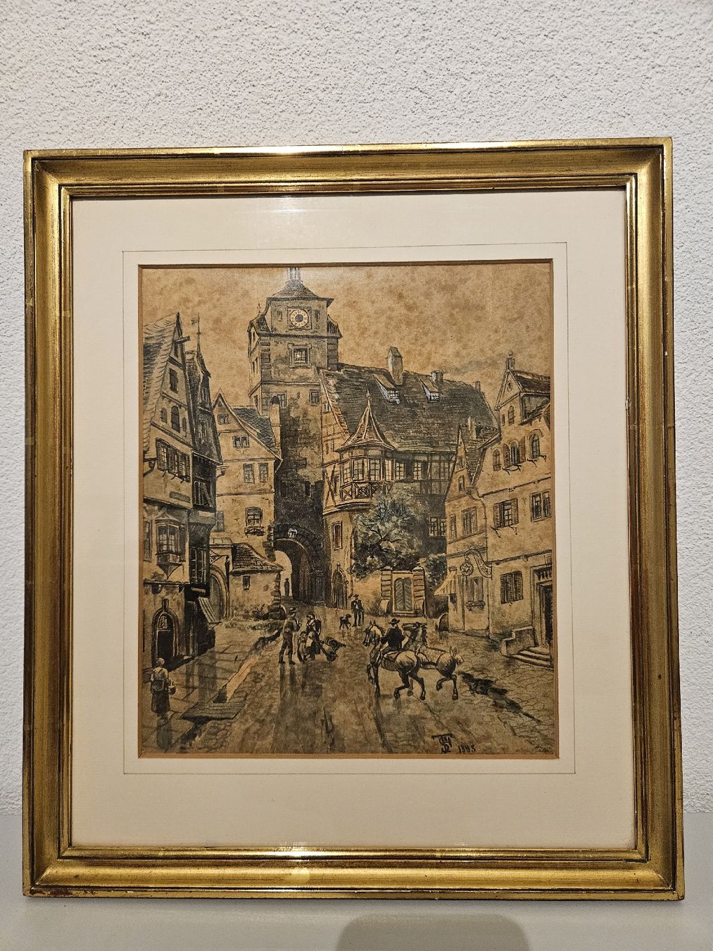 Dipinti: Aquarelle Antik – Usato da Hauptwil venduto da Schwertfisch24 1
