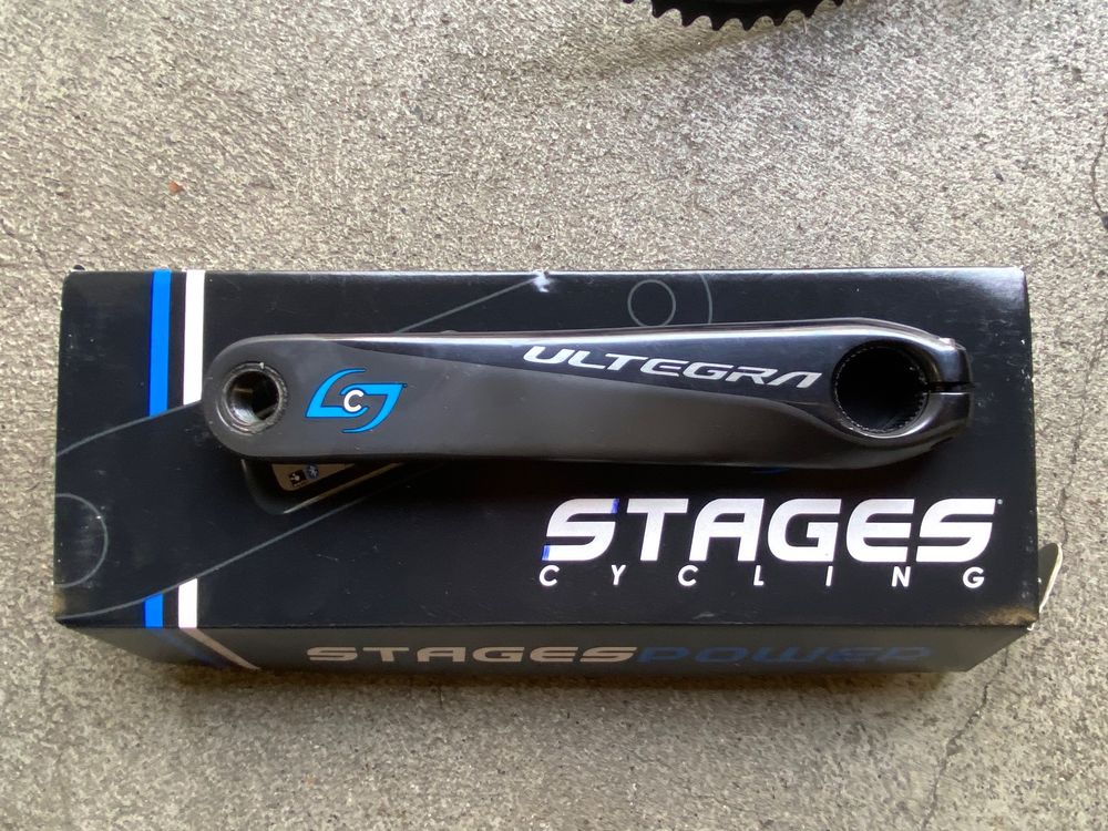 Bras De Manivelle Gauche Stages Avec Capteur De Puissance - Compatible Shimano Ultegra FC-R8000, 175 Mm
