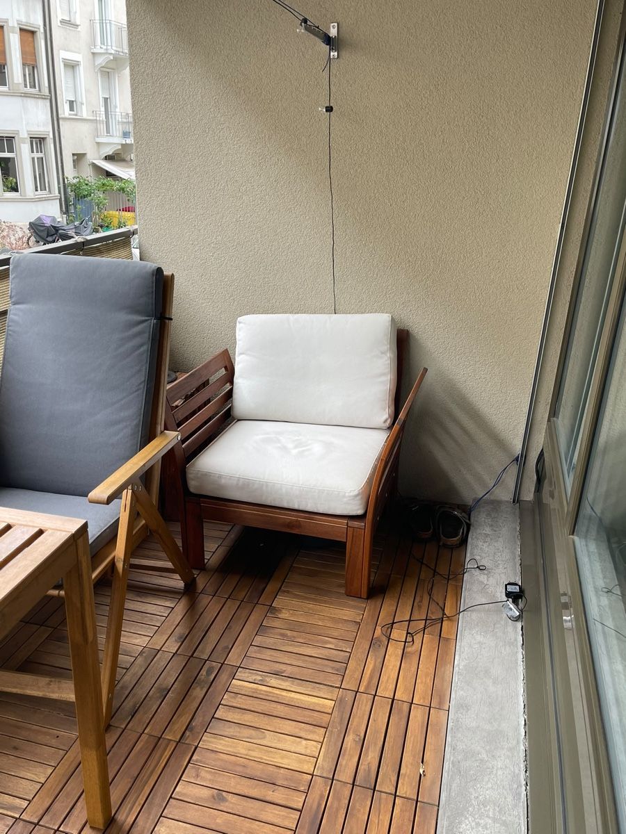 Ikea Sessel: Outdoor-Sessel ÄPPLÄRÖ – Gebraucht aus Basel von neubema 1