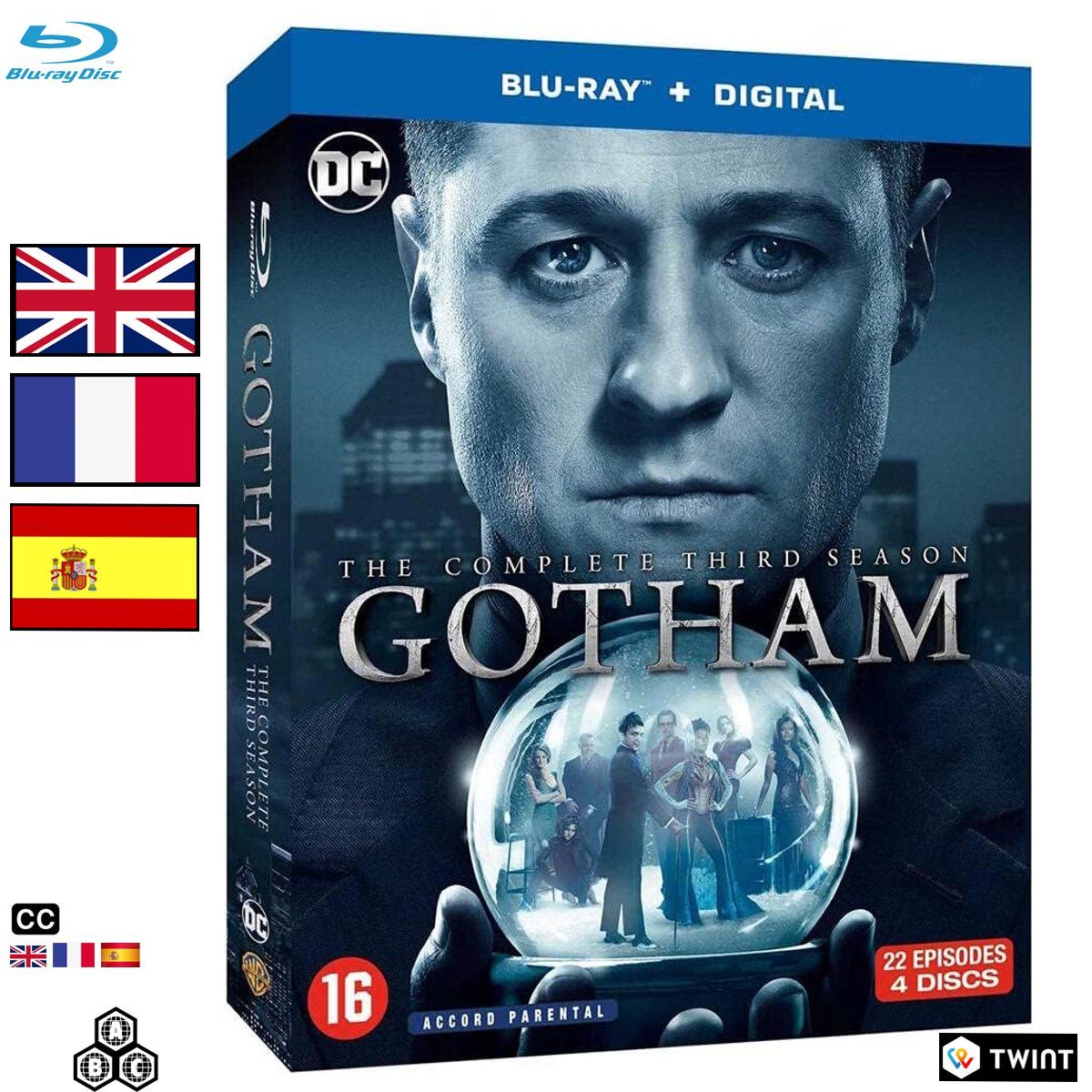 Tutti i DVDs: Blu-ray Gotham - Saison 3 (2016) – Nuovo e nell'imballaggio originale da Semsales venduto da __Florian__