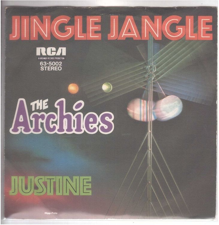 Dischi in vinile: The Archies  --  Jingle Jangle  Single7 – Usato da Oberwil (Dägerlen) venduto da asteng