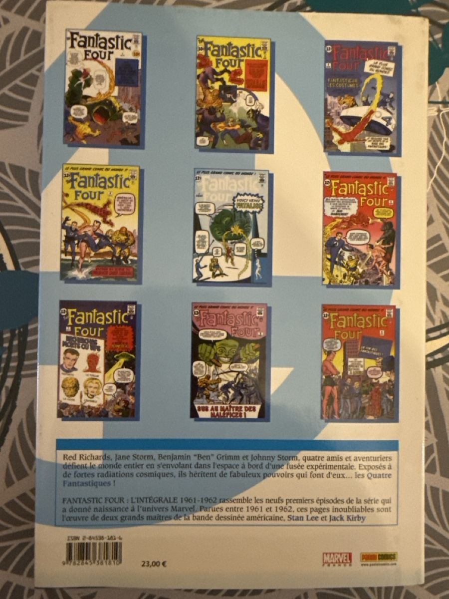 Fumetti: Fantastique Four 1961-1962 – Nuovo e nell'imballaggio originale da Genève venduto da DoualS 1