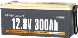 Power Queen 12V 300Ah LiFePO4 Batterie
