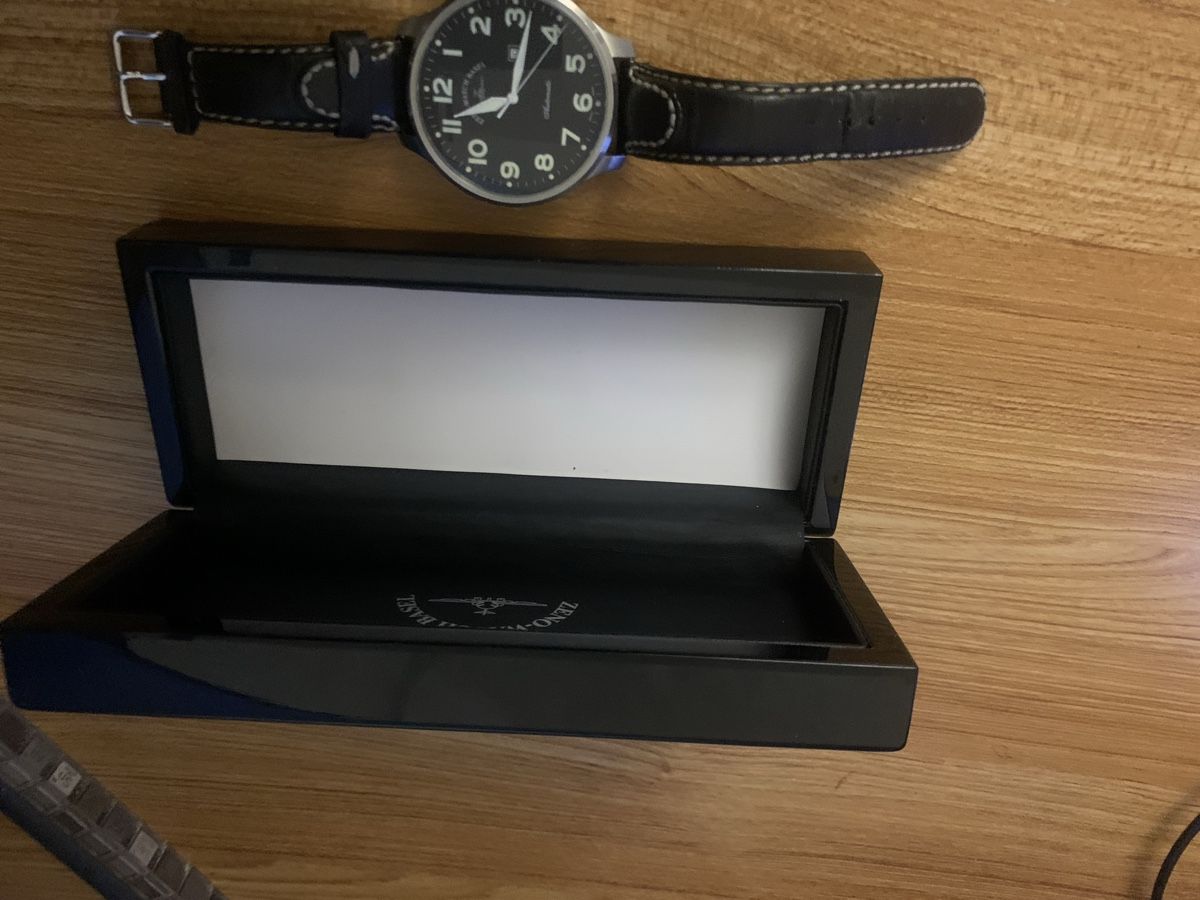 Zeno Orologi: Zeno-Watch Basel Fliegeruhr Automatik mit überdim. Display – Usato da Gebenstorf venduto da RetroFuture 2